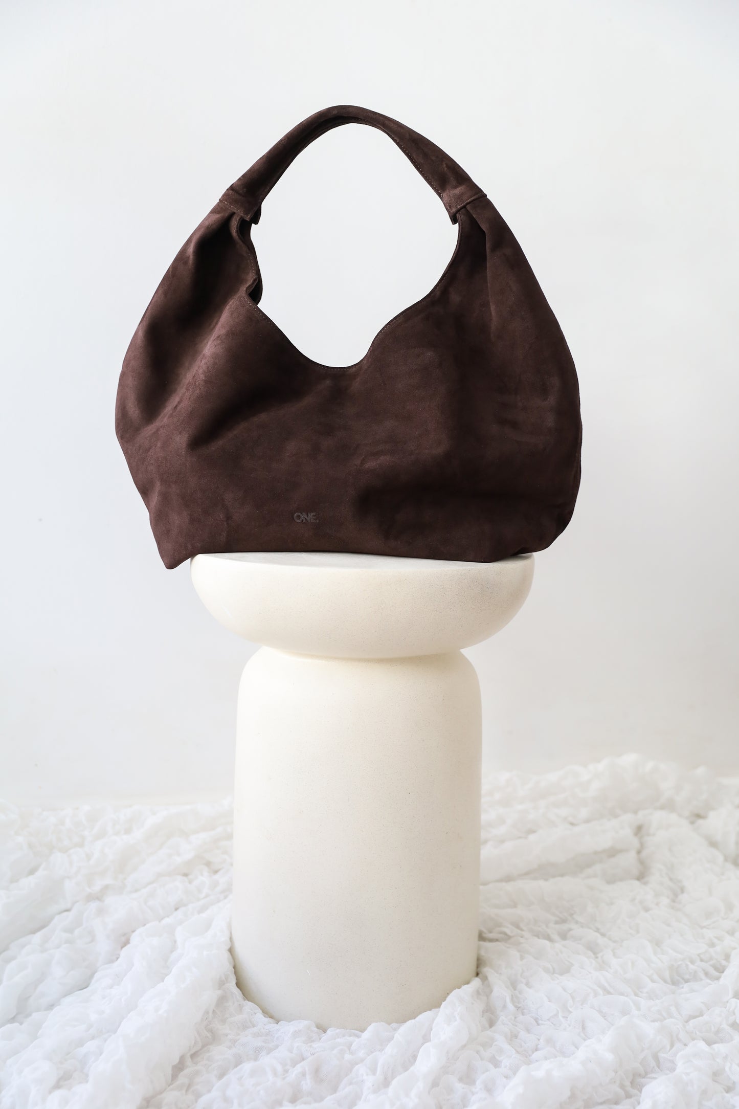 ONE. HASE maxi suede brown