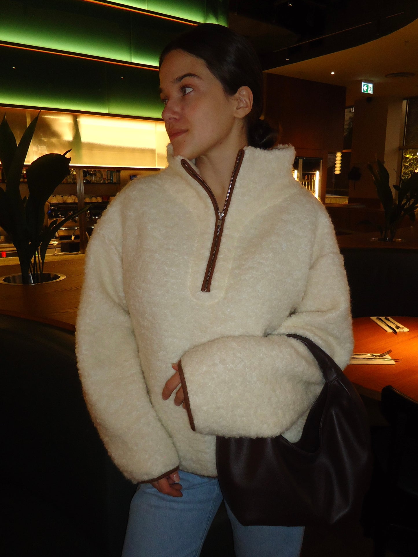 ONE. HASE midi brown