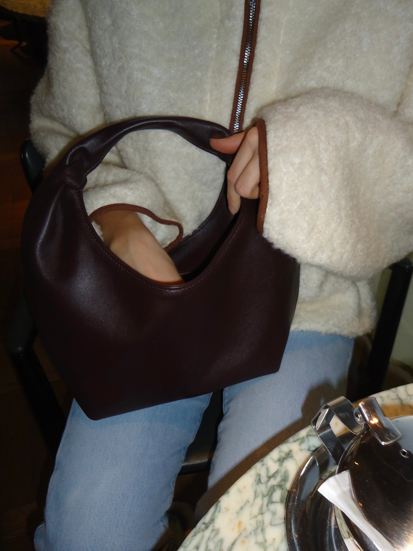 ONE. HASE midi brown